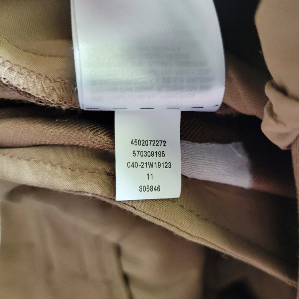 White House Black Market Tan Cropped Pants - Picture 11 of 11